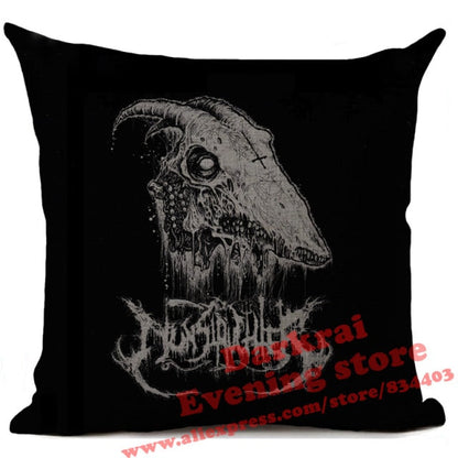 Horror Pattern Sofa Pillow Cover