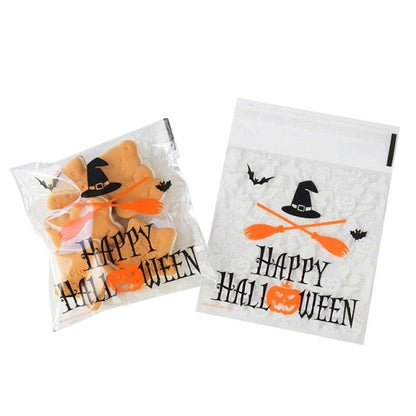 Happy Halloween Candy Bag Gift Cookie