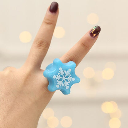Square Night Bling Ring Led Party Music
