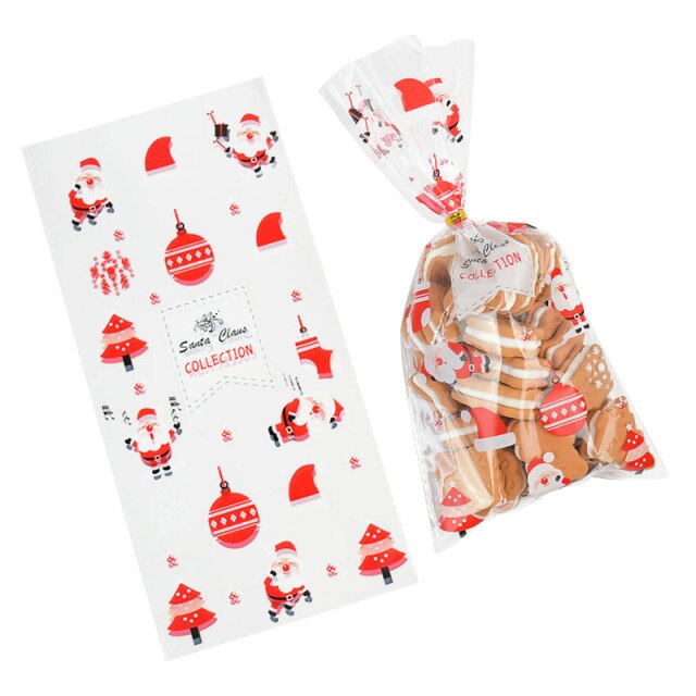 Plastic Bags for Presents Candies Cookies