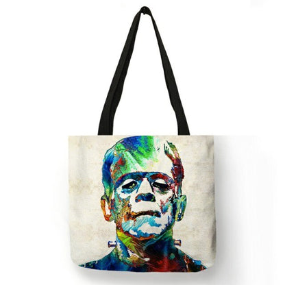 Frankenstein Patrick Hitchcock Print Tote Bag