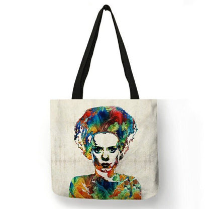 Frankenstein Patrick Hitchcock Print Tote Bag