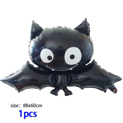 Halloween Decorations Bat Skull Ghost Pumpkin Balloons