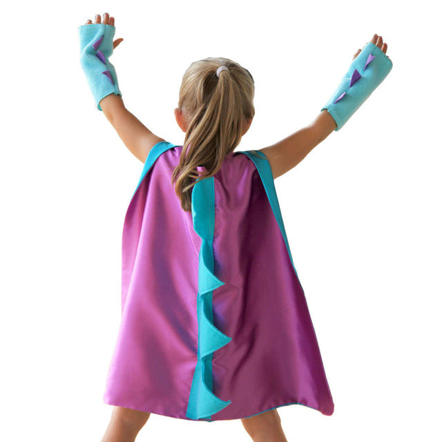 Dinosaur Costume With Gloves For Halloween