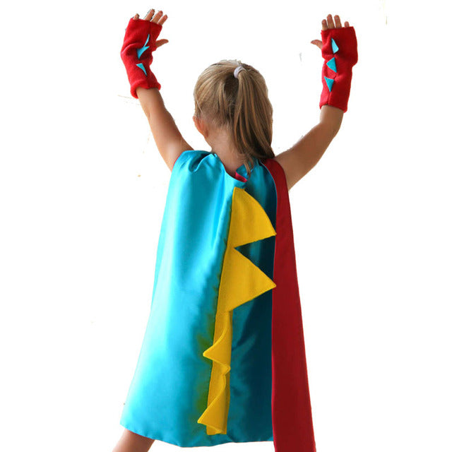 Dinosaur Costume With Gloves For Halloween