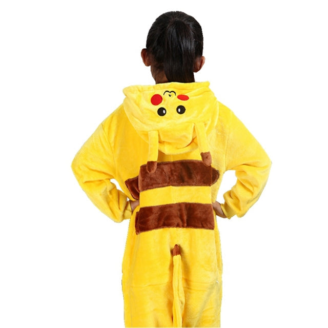 Kids Anime Yellow Halloween Jumpsuit