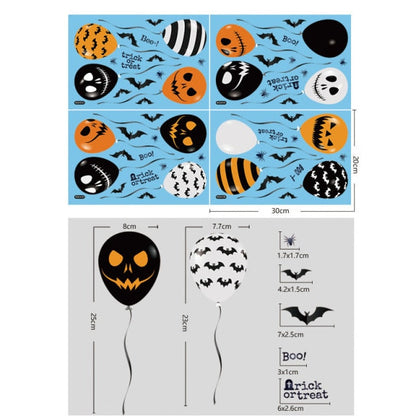 Bloody Handprint Halloween Stickers