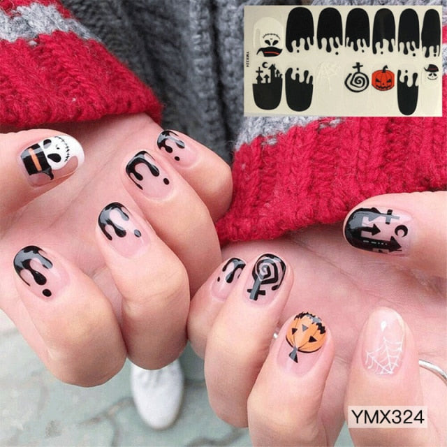 Halloween Nail Art Stickers