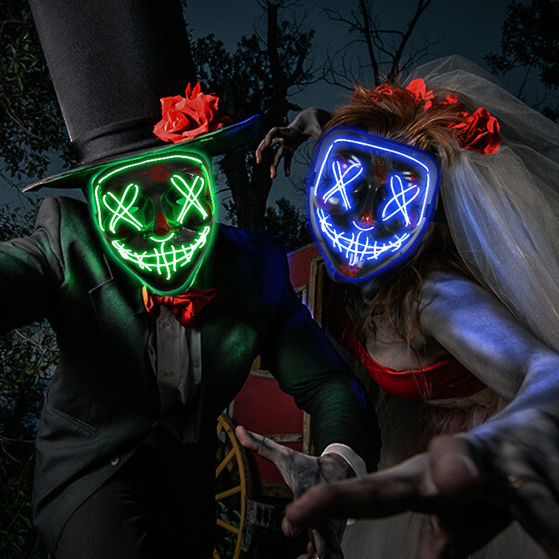 The Dark Mascaras LED Halloween Mask