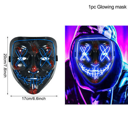 The Dark Mascaras LED Halloween Mask