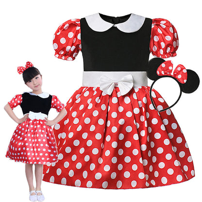 Mickey Princess Dress For Halloween Cosplay