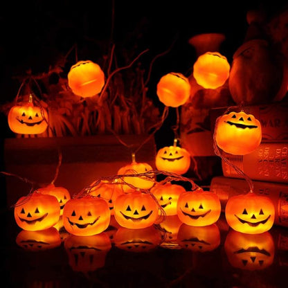 Halloween Pumpkin String Lights