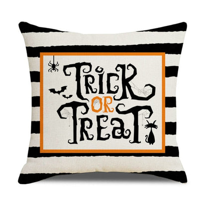 Pumpkin Cushion Cover For Halloween