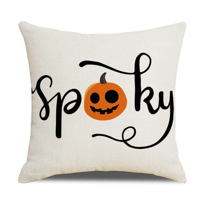 Pumpkin Cushion Cover For Halloween