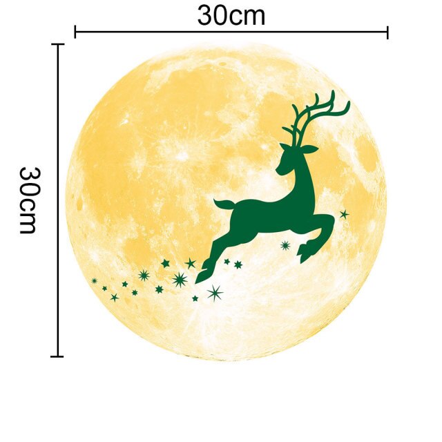 Luminous Moon Halloween Decoration