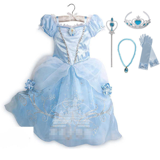 Disney Princess Party Dress up for Girls Halloween