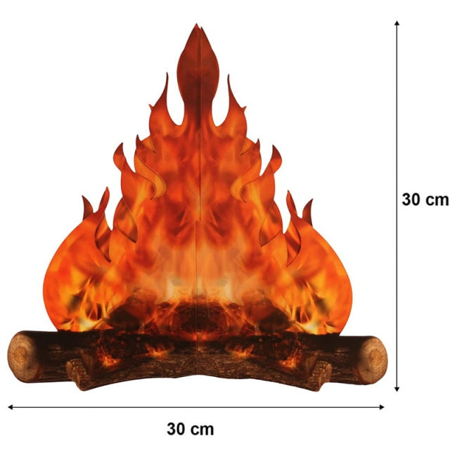 Cardboard Artificial Paper Fire