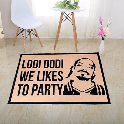 3D Scary Clown Trap Visual Carpet Rug Mat For Halloween
