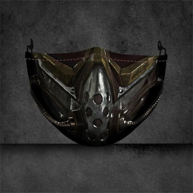 Pig Demon Mummy Zombie Vampire Mask