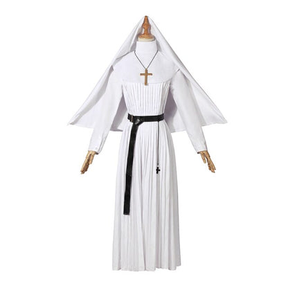 The Nun Cosplay Costume Halloween Costume