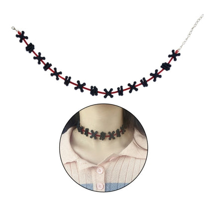 Scary Blood Drip Vampire Choker