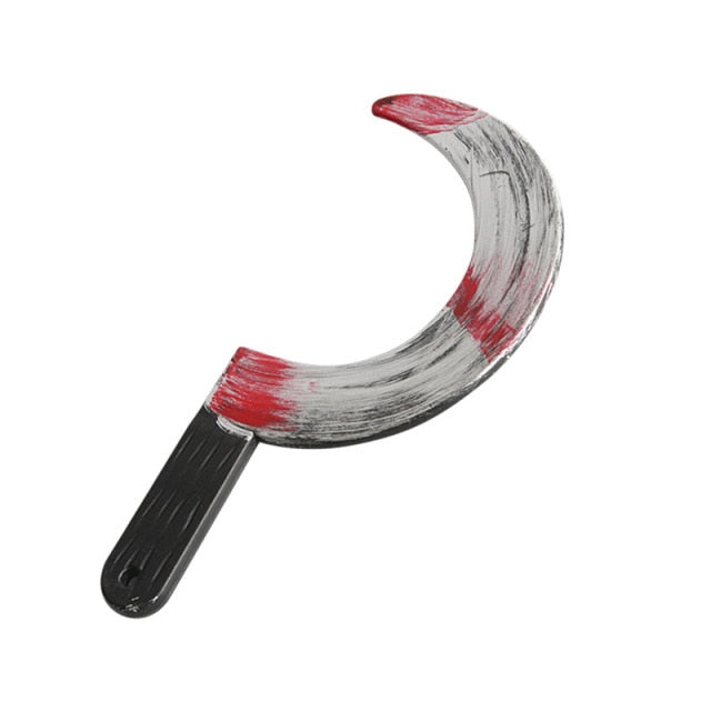 Halloween Handhold Fake Saw Knife Horror