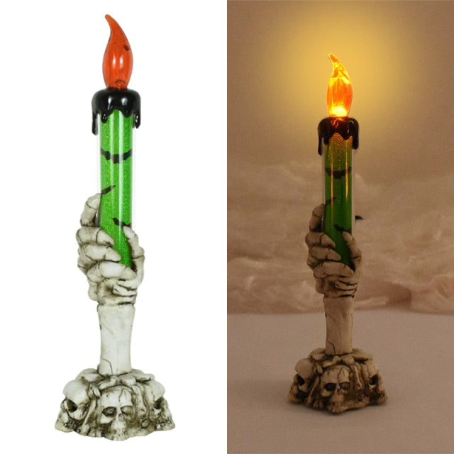 Skeleton Hand LED Candle Light For Halloween