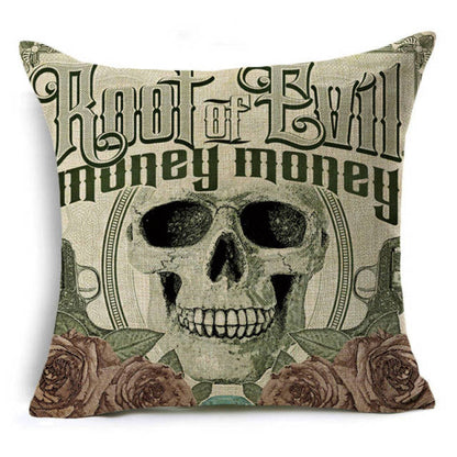 Halloween retro pattern Cushion Cover