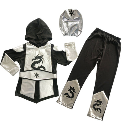 Ninja Cosplay Boys Girls Halloween Children Dress