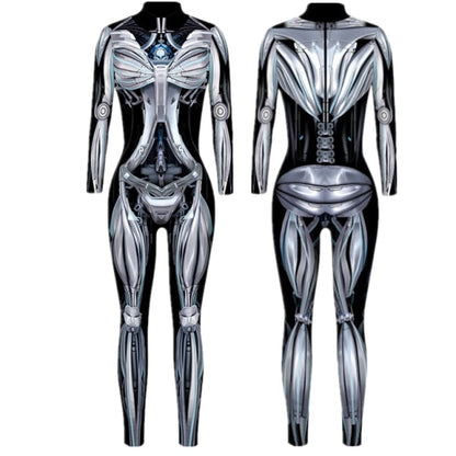 Sexy Slim Robot Costume