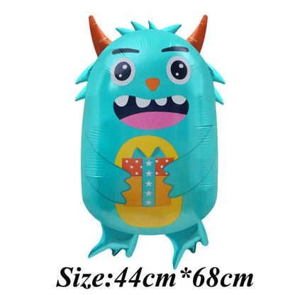 Cartoon Alien Foil Monster Helium Balloon