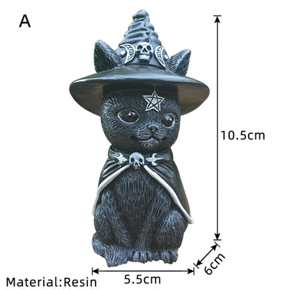 Desktop Decoration Evil Cat Sculpture