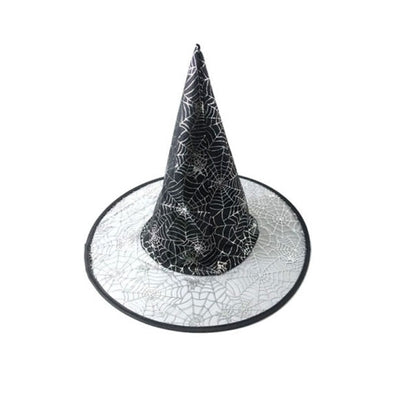 Witch Masquerade Ribbon Wizard Hat
