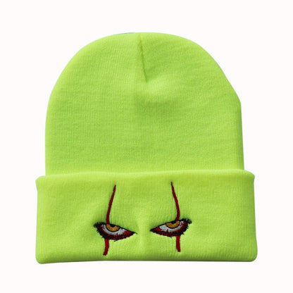 Embroidered Woolen Beanies Hat