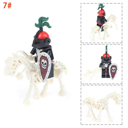 Halloween Skeleton Knight Figures