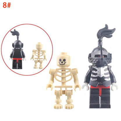 Halloween Skeleton Knight Figures