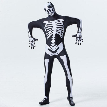 Halloween Terror Ghost Skull Cosplay Costume