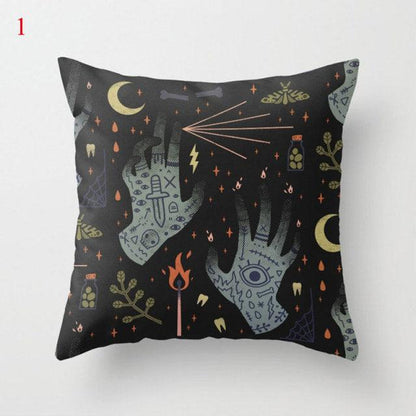 Anime Ghost Skull Cushion Cover For Halloween