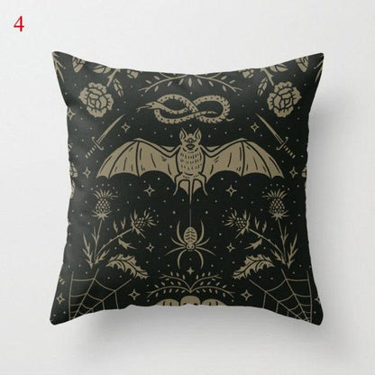 Anime Ghost Skull Cushion Cover For Halloween