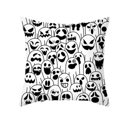 Ghost Halloween Decoration for Home Pillowcase