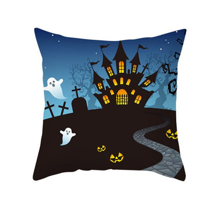 Ghost Halloween Decoration for Home Pillowcase