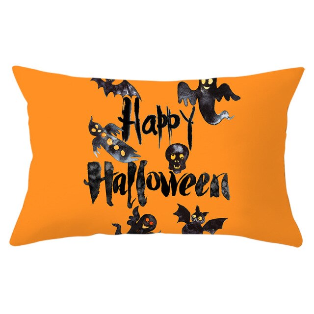 Cartoon Animals Letters Printed Pillowcase