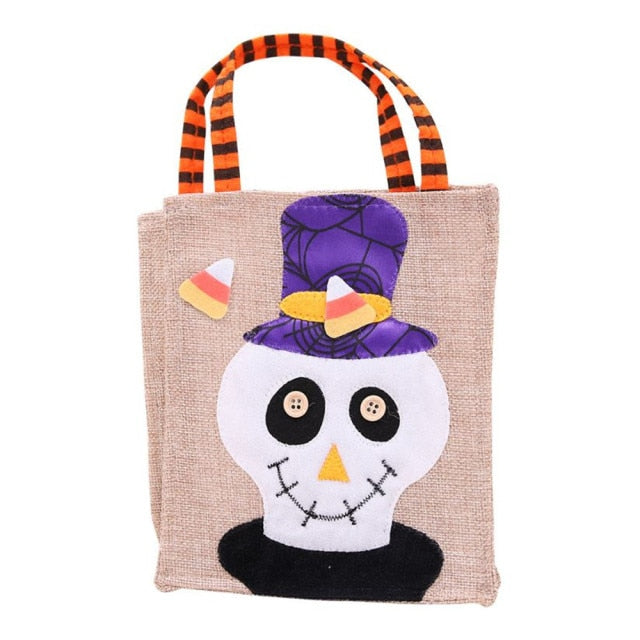 Scary Witch Ghost Pumpkin Gift Bag