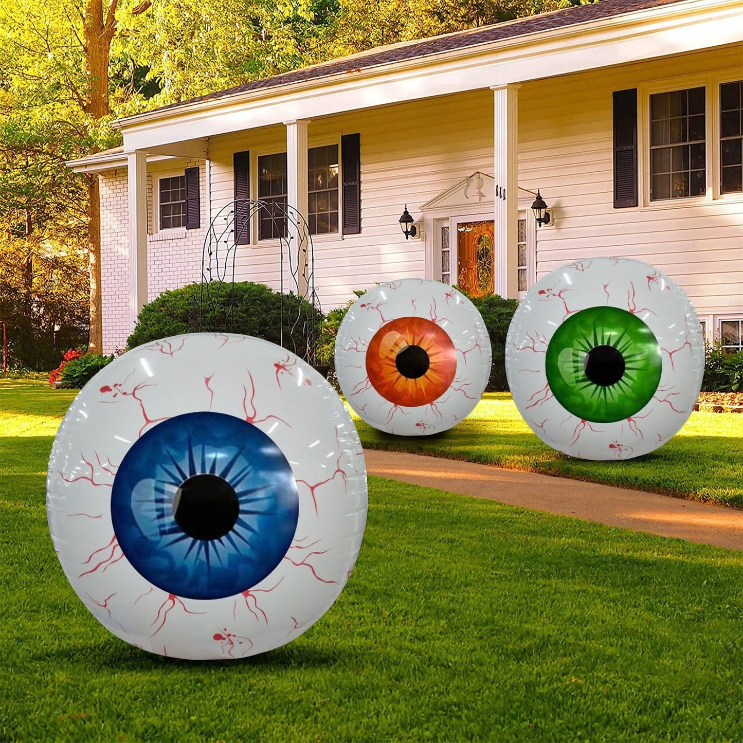 Inflatables Eyeballs For Halloween Decoration