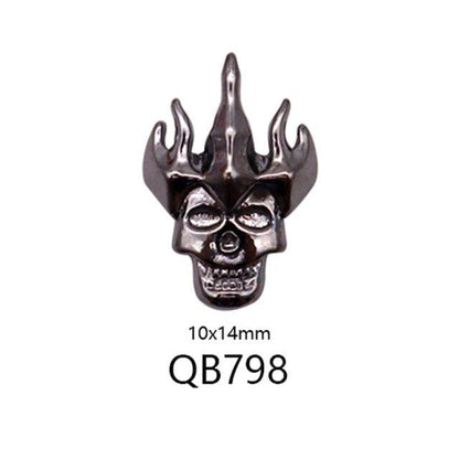 3D Ghost Head Nail Decorations For Halloween