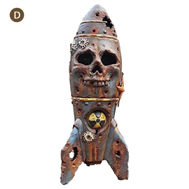 The Skull Bomb Resin Ornament For Halloween