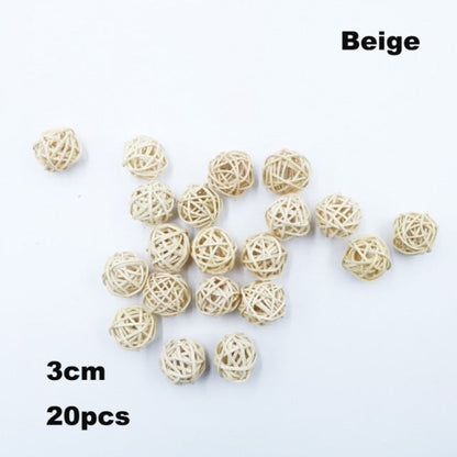 Halloween Decoration Rattan Ball DIY Ornaments