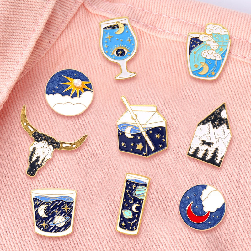 Creative Trendy Cartoon Enamel Pin