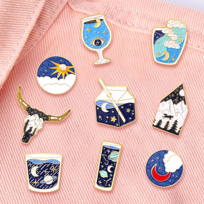 Creative Trendy Cartoon Enamel Pin