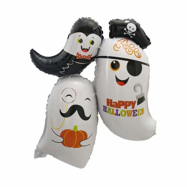 Halloween Dancing Skeletons Foil Party Balloons